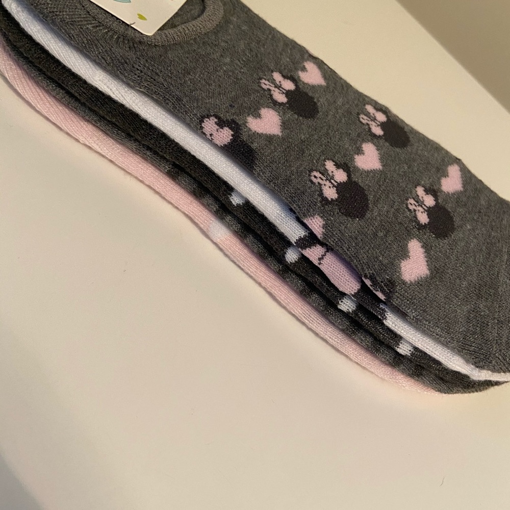 Minnie Mouse socks - Picture 2 of 5